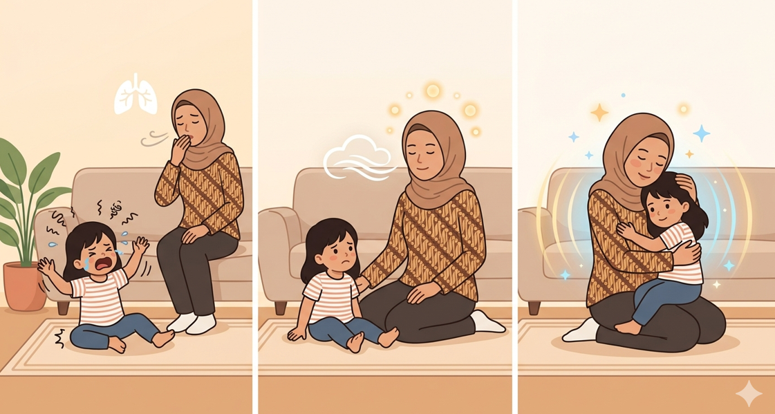 Menghadapi Anak yang Sedang "Tantrum": Teknik Menenangkan Emosi Anak (dan Diri Sendiri) dengan Sabar